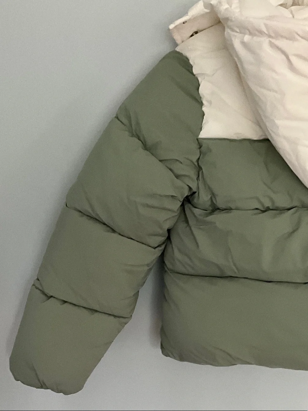 Sam Edelman Olive & Cream Kids Puffer Jacket